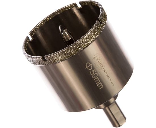 Коронка алмазная по керамике и кафелю с центрирующим сверлом (50 мм) TRIO-DIAMOND 400050 