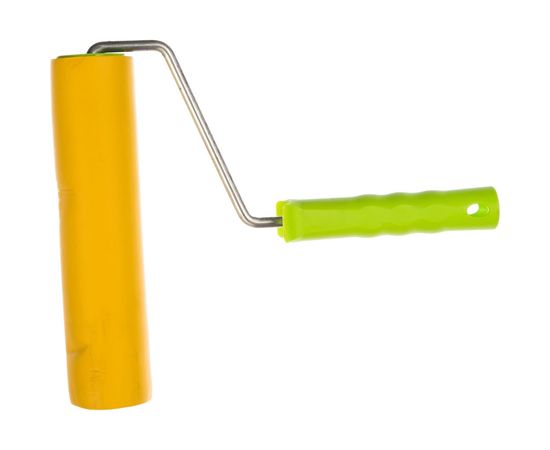 Прижимной резиновый валик с ручкой, 240 мм, D ручки - 8 мм СИБРТЕХ 81035 