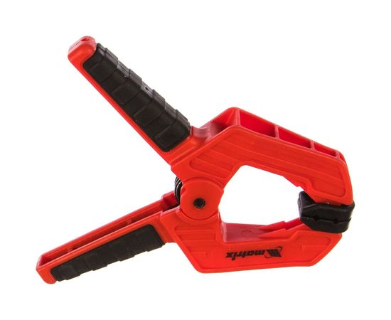 Клещеобразная струбцина, усиленная, пластиковый корпус, двухкомпонентные рукоятки MATRIX 20792 