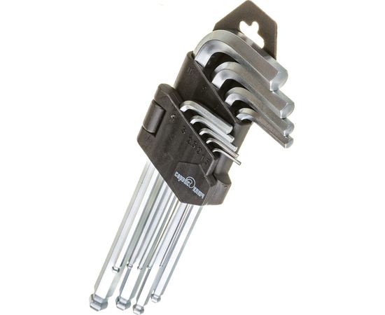 Набор шестигранников 9 предметов СЕРВИС КЛЮЧ PROFFI 76401 