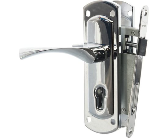 Поворотная ручка ARMADILLO WC-BOLT BK6-1SN/CP-3 матовый никель/хром 13776 