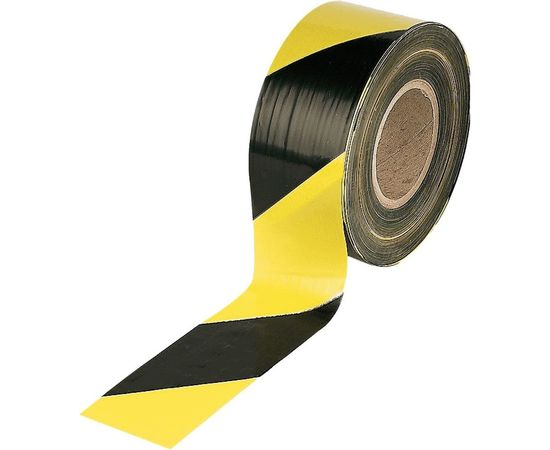 Оградительная лента Протэкт Стандарт 250 п.м., 75мм, Желто-черная ЛО-250/75 Ст ж/ч 