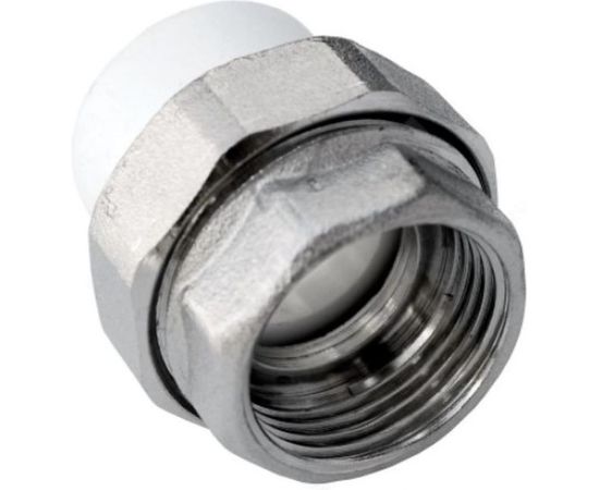 Муфта комбинированная RTP разъемная, американка, внутренняя резьба, D25х3/4 мм 10619 – изображение 2