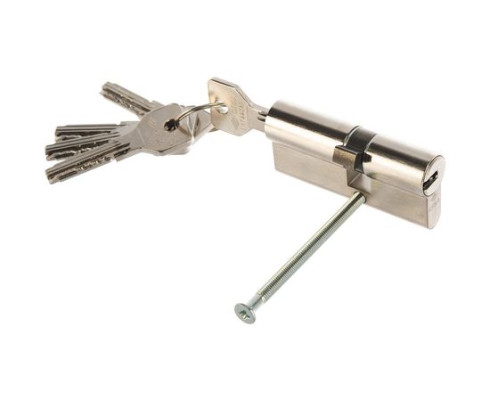 Цилиндровый механизм CISA ASIX OE300-12.12 70 мм/35+10+25, НИКЕЛЬ 10358 – изображение 2