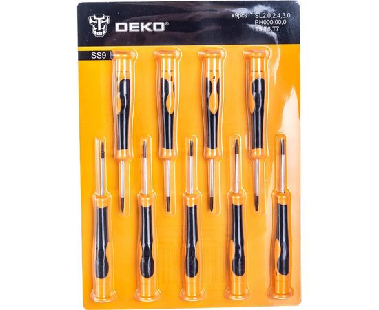 Набор прецизионных отверток для точных работ DEKO SS9 065-0590 – изображение 2