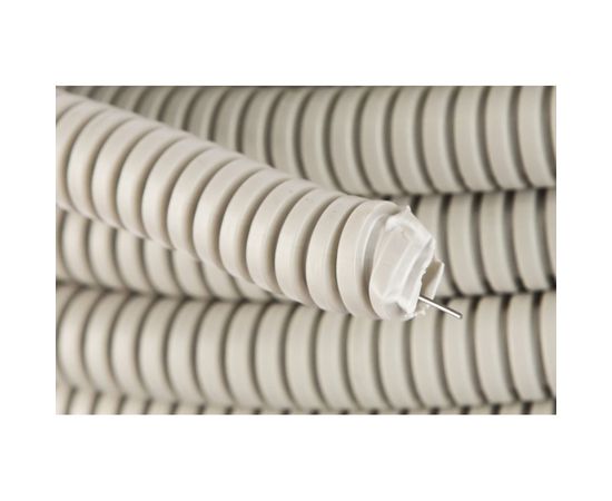 Труба ПВХ Экопласт гофрированная легкая, с зондом диаметр 16 мм, 25м 10116-25B – изображение 2