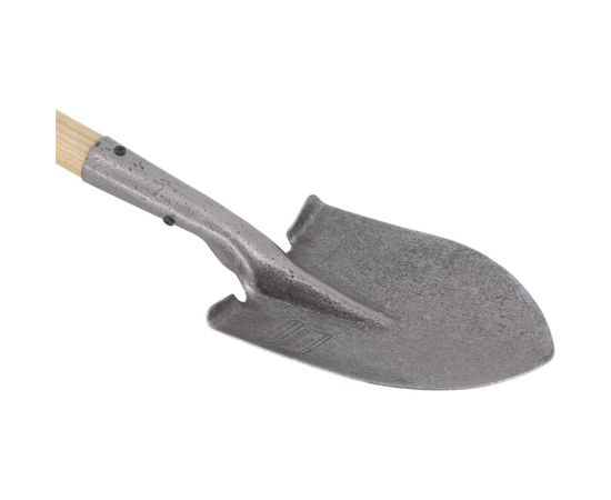 Штыковая (дачная) остроконечная лопата с черенком и V-ручкой ZOLDER 128275 – изображение 2
