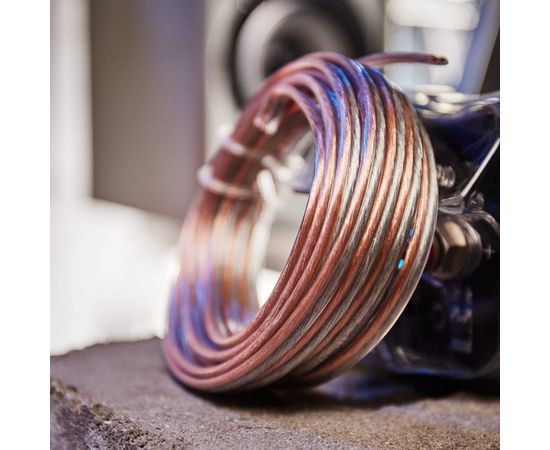 Акустический кабель REXANT 2х1,50 кв.мм прозрачный SILICON м. бухта 5 м 01-6306-05 – изображение 2