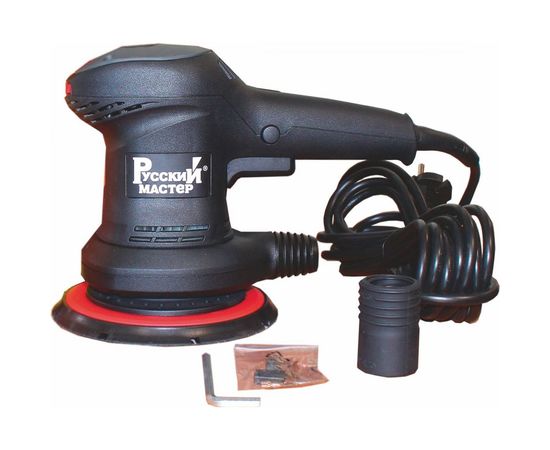 Орбитальная шлифовальная машинка Русский Мастер Multi-hole РМ-93502 – изображение 2