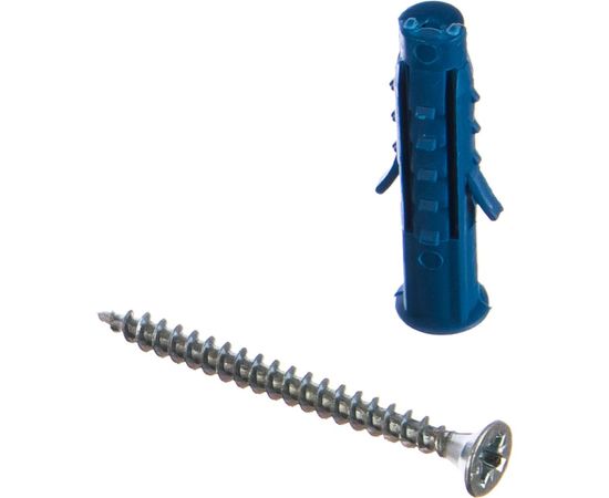 Саморез ШУц Tech-Krep 3,5х40 потайная головка + дюбель 6х30 30 шт - пакет 112563 – изображение 2