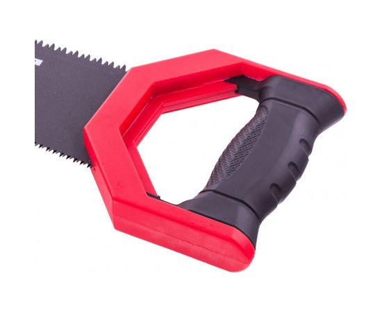 Ножовка по дереву 400 мм, две рабочие кромки 13-14 TPI и 7-8 TPI,тефлоновое покрытие MATRIX UNIVERSAL 23571 – изображение 3