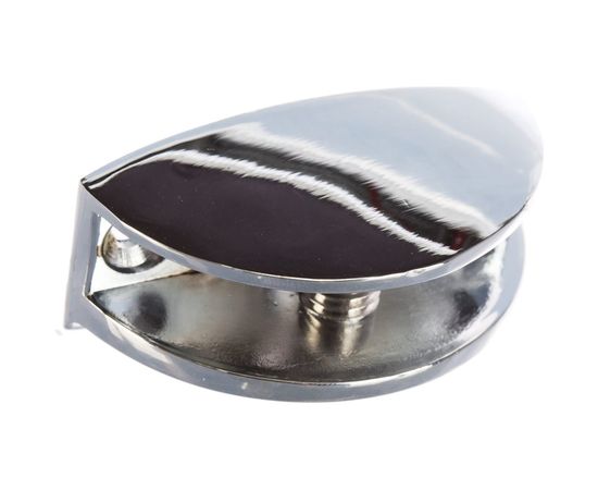 Держатель для стеклянных полок Amig мод. 31 хром 4944 – изображение 3