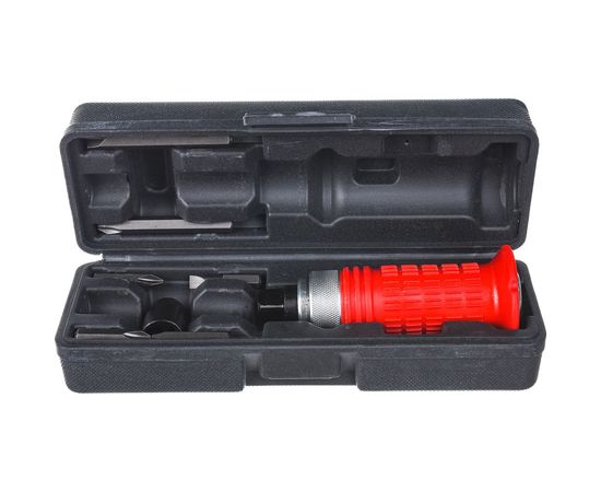 Ударная отвертка протектор АвтоDело 6 насадок футляр 40001 10633 – изображение 3