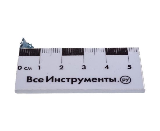 Саморез ZAMETAL 3,5х6,5 с потайн. гол., крест. шлиц, DIN 7982, оц., 1000 шт ZA100503 – изображение 3