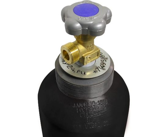 Баллон для углекислоты (10 л; 150 атм; вентиль сальниковый Cavagna) Ярко Вверх 8555486 – изображение 3