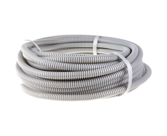 Труба ПВХ Экопласт гофрированная легкая, с зондом диаметр 16 мм, 25м 10116-25B – изображение 3