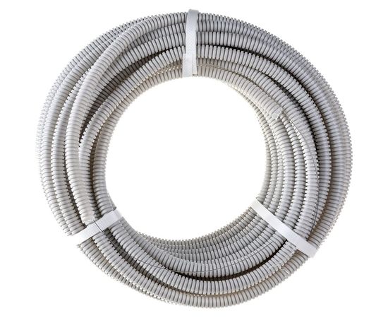 Труба ПВХ Экопласт гофрированная легкая, с зондом диаметр 16 мм, 25м 10116-25B – изображение 4