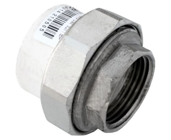 Муфта комбинированная RTP разъемная, американка, внутренняя резьба, D25х3/4 мм 10619 – изображение 4