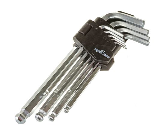 Набор шестигранников 9 предметов СЕРВИС КЛЮЧ PROFFI 76401 – изображение 5