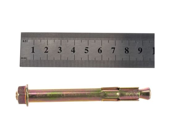 Анкерный болт с гайкой Метизный двор 10x100. 3 шт. 4607173902283 – изображение 5