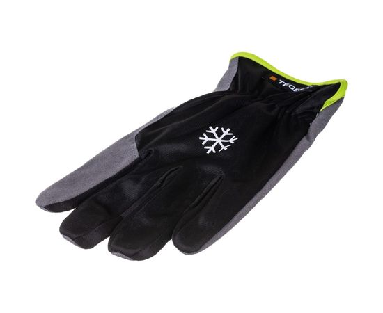 Утепленные перчатки из искусственной кожи на зимней подкладке TEGERA, размер 10 322-10 – изображение 5