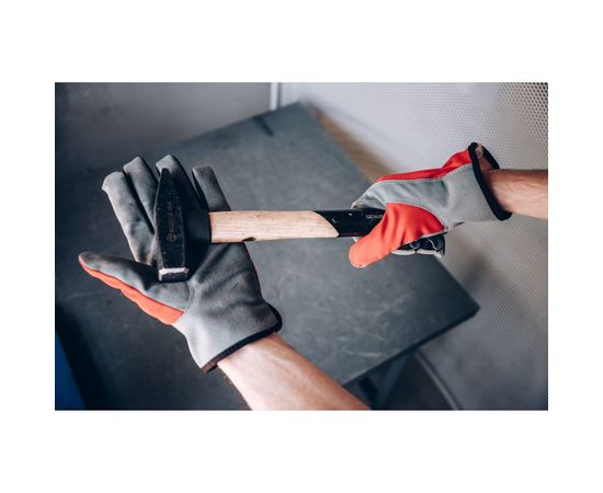 Трикотажные перчатки Jeta Safety Motor красный/серый JLE621-10/XL – изображение 7