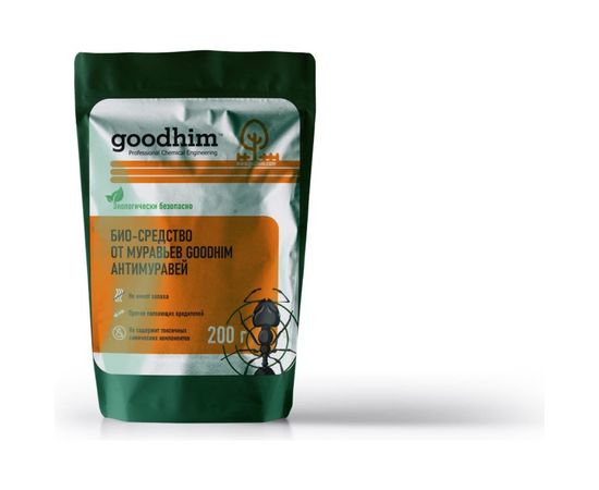 Био-средство от муравьев АНТИМУРАВЕЙ 200 г GOODHIM 71221 