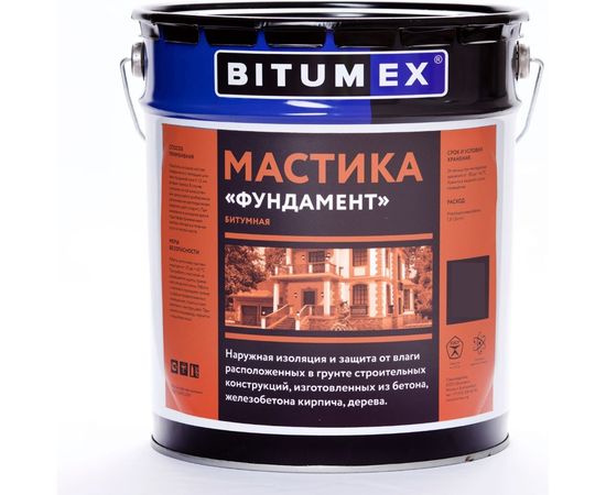 Битумная мастика Битумекс Фундамент МБ-009 