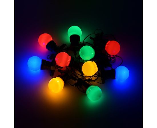 Светодиодная гирлянда Gauss Белт Лайт, серия Holiday, 10 ламп, 7.7 м, IP44, мультицвет, 1/6 HL060 