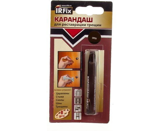 Карандаш для реставрации трещин IRFIX орех 20116 