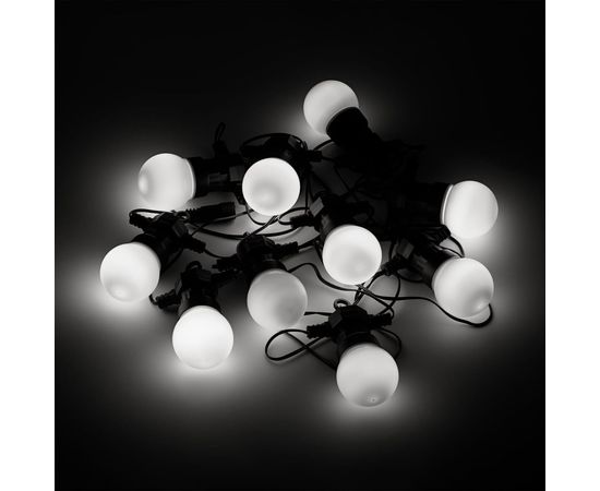 Светодиодная гирлянда Gauss Белт Лайт, серия Holiday, 10 ламп, 7.7 м, IP44, белый, 1/6 HL062 