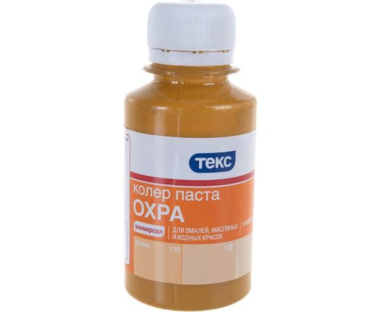 Универсальная паста колер Текс № 09 охра 0,1 л 19038 