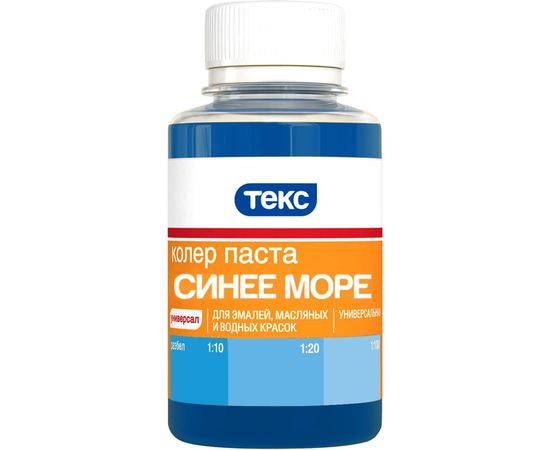 Универсальная паста колер Текс № 17 синее море 0,1 л 19033 