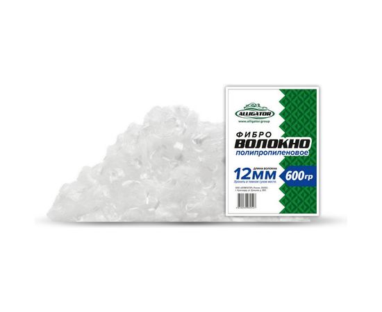 Полипропиленовое фиброволокно GAVIAL 12 мм, 600 г 00000623 