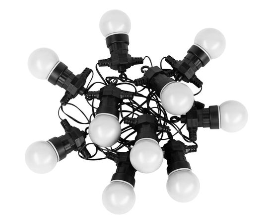 Светодиодная гирлянда Gauss Белт Лайт, серия Holiday, 10 ламп, 7.7 м, IP44, белый, 1/6 HL062 – изображение 2