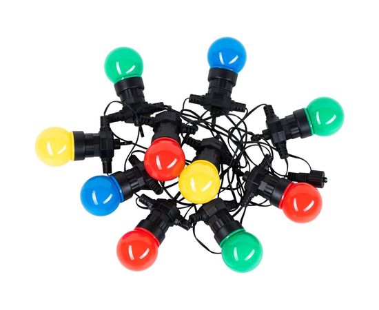 Светодиодная гирлянда Gauss Белт Лайт, серия Holiday, 10 ламп, 7.7 м, IP44, мультицвет, 1/6 HL060 – изображение 2