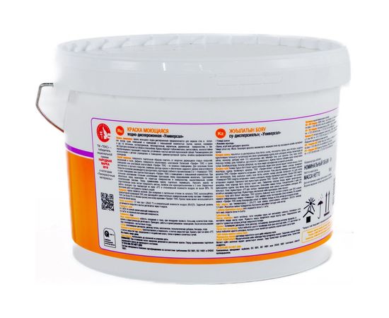 Моющаяся в/д краска Текс универсал 14 кг 19017 – изображение 2
