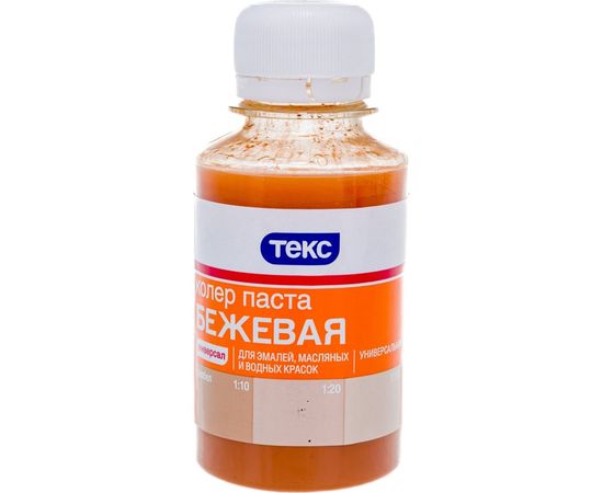 Универсальная паста колер Текс № 15 бежевая 0,1 л 19056 – изображение 2