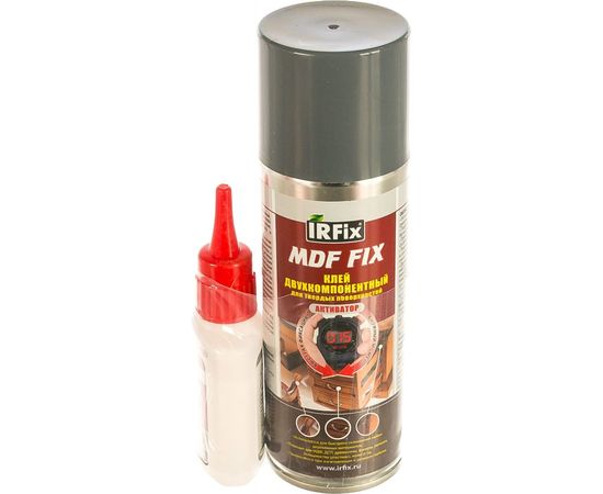 Двухкомпонентный цианакрилатный клей IRFIX MDF FIX 200 мл + 50 гр 20250 – изображение 2