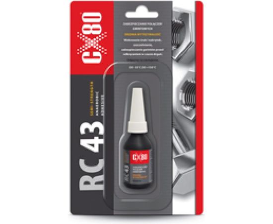 Фиксатор резьбы средней прочности CX80 синий RC43 10ML BLISTER 424 – изображение 2