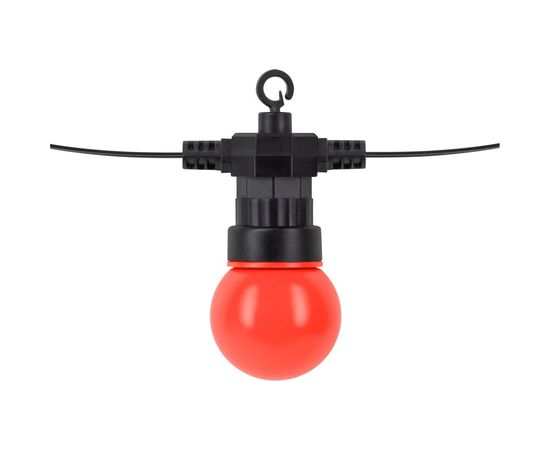 Светодиодная гирлянда Gauss Белт Лайт, серия Holiday, 10 ламп, 7.7 м, IP44, красный, 1/6 HL064 – изображение 2