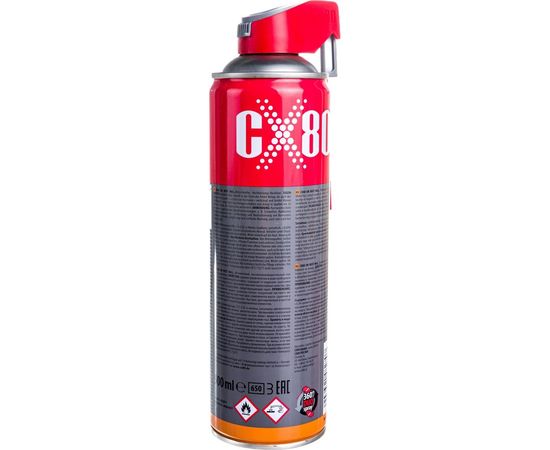 Растворитель ржавчины с дисульфидом молибдена CX80 500ML DUO SPRAY 48270 – изображение 3