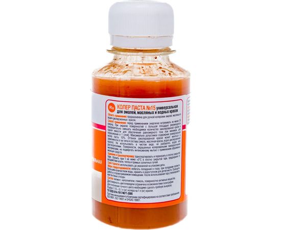 Универсальная паста колер Текс № 15 бежевая 0,1 л 19056 – изображение 3