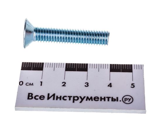 Потайной винт Метизный двор M8x40 DIN 965, 50 шт. 4607159066978 – изображение 3