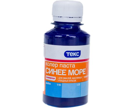 Универсальная паста колер Текс № 17 синее море 0,1 л 19033 – изображение 3