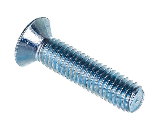 Потайной винт Метизный двор M6x25, DIN 965, 8 шт 4690441029072 – изображение 3