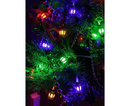 Гирлянда ЭРА ENIN3F Фонарики, LED, Нить, 3 м, мультиколор, 220V, IP20 Б0041897 – изображение 4