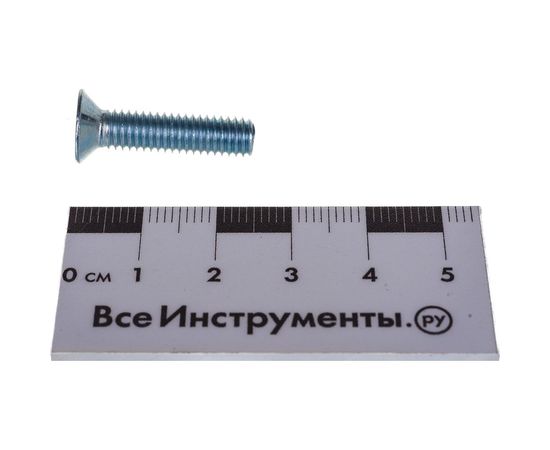 Потайной винт Метизный двор M6x25, DIN 965, 8 шт 4690441029072 – изображение 4