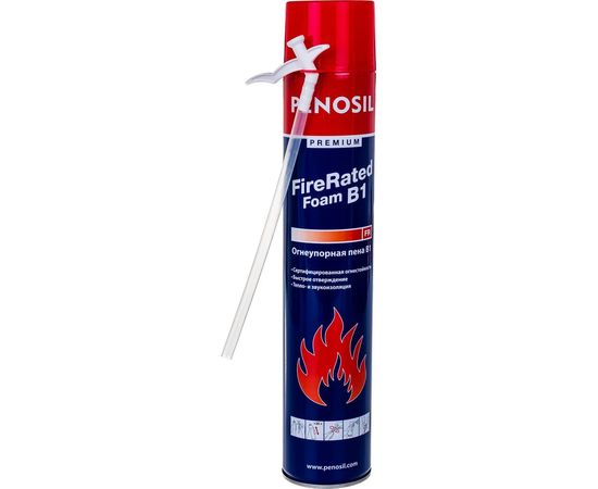 Огнеупорная монтажная пена Penosil Premium Fire Rated Foam B1 A3038 – изображение 4