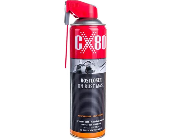 Растворитель ржавчины с дисульфидом молибдена CX80 500ML DUO SPRAY 48270 – изображение 4